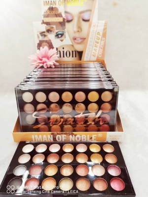 IMAN OF NOBLE brand 32 color plate eye shadow natural clothes not easy to drop makeup manufacturers direct