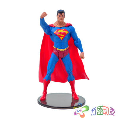 Marvel comics superman, the avengers, and the avengers action figures use their hands to make moving toys