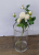 Transparent glass vase of rich bamboo arranged pieces of living room flower arrangement cylindrical straight cylinder modern simple wedding home