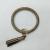 2020 new bright color fashion key ring bracelet leather fringe hot style temperament arm bracelet circular key ring