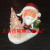  American foreign trade export ceramic Santa Claus handicrafts ceramic Christmas tree Christmas gifts toys decoration