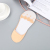 Embroidered lace boat socks for women pure cotton shallow mouth invisible socks ice thin silicone anti-slip heel