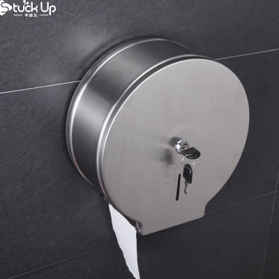 Stainless steel, paper box Big roll paper box Hotel toilet paper box toilet paper box Big round paper towel box manufacturer