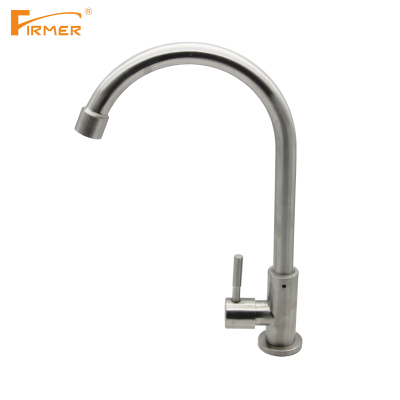  FIRMER kitchen faucet 304 stainless steel single cold  faucet