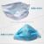 Disposable non-woven mask with 3 layers of thickened protection with melt-spraying cloth dust proof waterproof breathabl