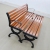 Park chair outdoor bench courtyard leisure backrest outdoor balcony antiseptic wooden bench outdoor bench