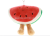 Watermelon plush small pendant foreign trade domestic sales small size grab machine doll classic wedding throwing
