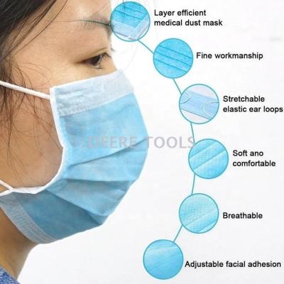 spot disposable surgical mask sterile three-layer hanging ear melting spray cloth