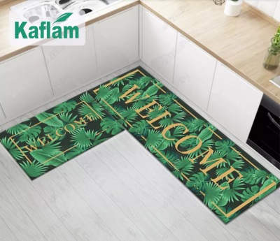 European kitchen floor mat door mat into the door oil mat bathroom non-slip toilet water absorbent bedroom carpet