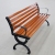 Park chair outdoor bench courtyard leisure backrest outdoor balcony antiseptic wooden bench outdoor bench