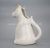 Unicorn children's cold kettle ceramic white lovely quality creative daily necessities