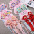 Children's Ancient Costume Headdress Barrettes Girls' Ancient Style a Pair of Hairclips Hairpin Hairpin Baby Fringe Side Clip Princess Ribbon Hairpin