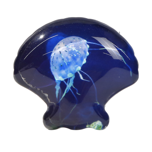 shell shape marine life refridgerator magnets crystal material refridgerator magnets decorative crafts refridgerator magnets