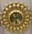 Modern Simple and Fashionable European-Style Iron Wall Clock Mute Atmosphere Living Room Craft Clock Factory Direct Sales Export