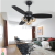 Modern Ceiling Fan Unique Fans with Lights Remote Control Light Blade Smart Industrial Kitchen Led Cool Cheap Room 1