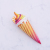 Simulation Soft Rubber Material Ice Cream Model Colorful Ice Cream Toy Counter Ornament Decoration Props
