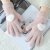 Warm gloves knit love gloves five-finger touch screen new stylish plush gloves