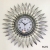 Factory Direct Sales Foreign Trade Antique Copper Antique Silver Glass Cover Clock Dial Nordic Iron Wall Clock Mute Minimalist Creative Clock