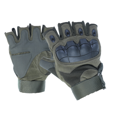 Half finger mesh armor sports gloves hand protector outdoor gloves