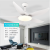 Modern Ceiling Fan Unique Fans with Lights Remote Control Light Blade Smart Industrial Kitchen Led Cool Cheap Room 24