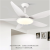 Modern Ceiling Fan Unique Fans with Lights Remote Control Light Blade Smart Industrial Kitchen Led Cool Cheap Room 24