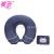 Can be removed with eye mask headrest buckle portable u-shaped pillow comfortable nap party pillow solid color neck prot