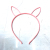Amazon sells Korean version of cute cat ears children headband hair band rabbit ears plastic headband crown hair band
