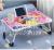 New Injection Cartoon Pattern Bed Desk Laptop Learning Folding Small Table Dormitory Students Lazy