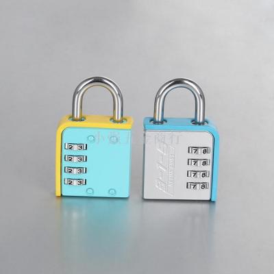 Hot-selling combination lock wholesale cases and bags anti-theft combination lock zinc alloy combination lock padlock 