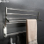 304 stainless steel towel rack folding rack hotel shelf perforated bathroom pendant towel rack manufacturer direct sale