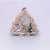 The New Christmas tree wooden pendant creative hemp rope ornaments shopping mall window festive scene decoration scene layout