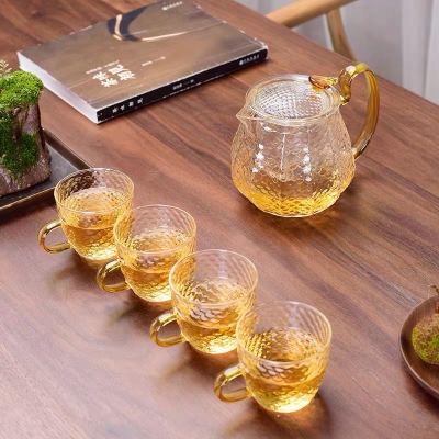 Borosilicate Glass Kombucha Scented Tea Glass Set