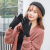 Women's new knitted touch screen gloves fashion thermal gloves five fingers