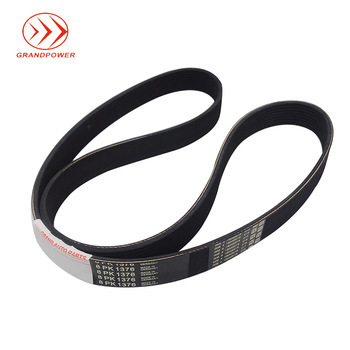 Black rubber High quality and low price PK belts 8PK975