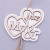 Nordic wind ins Christmas wooden holpiercing-out pendant lovers pendant home decoration scene decoration put a small gift