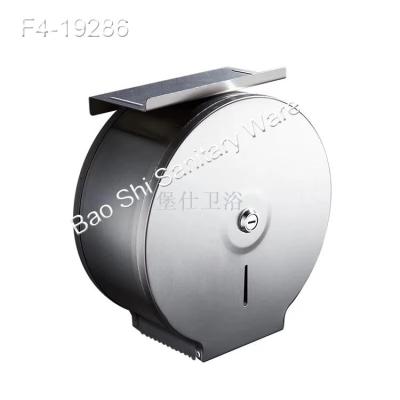 304 stainless steel toilet paper box toilet paper towel holder wipe toilet paper rack can be put mobile phone