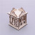 Christmas night light decoration creative wooden Christmas stereo small house Christmas lights room light box