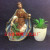 Western resin figures decorated with Jesus Catholic Christ Christmas gifts manger set
