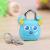 Creative fashion super cute padlock silicone cartoon metal mini lock password mini lock suitcase padlock