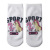 3D printing hot transfer cartoon printing socks cartoon socks fashion children's printing socks small white horse