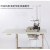 Carpet overlock sewing machine 2502 thick material edging machine keyhole machine for carpet wrapping