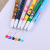 Korean Stationery Cute Cartoon Black Gel Ink Pen Creative Fresh 6 Color Gel Pen Color Pencil Factory Wholesale