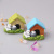 Factory direct animal house dog chicken cat duck wooden house micro landscape meaty flowerpot water house psychological sand game