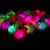 Selling light flash maomao luminous rabbit fur ball vent elastic ball child TPR toys