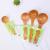 Bamboo and wood supplies bamboo soup spoon spatula kitchen household utensils