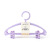 With pants clip hanger plastic multi-functional pants rack non-slip clothes hanging clothes hang clothes hanfu hanging clothes wholesale