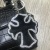 PU leather/wool/sequined crowe core key chain pendant