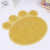 New solid color carpet creative big foot mat cartoon green odorless living room undercover PVC non-slip carpet