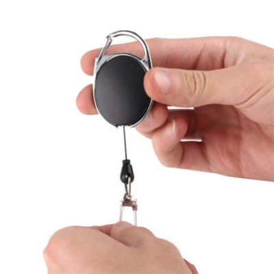 A Telescopic key ring a Telescopic key safety clasp