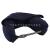 Manufacturer's new hooded U-shaped pillow Travel u-shaped pillow Solid color neck protection pillow pillow particles